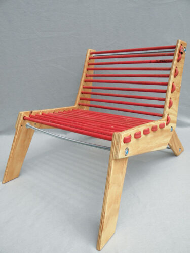 Trash to Treasure: Rubber Hose Chair